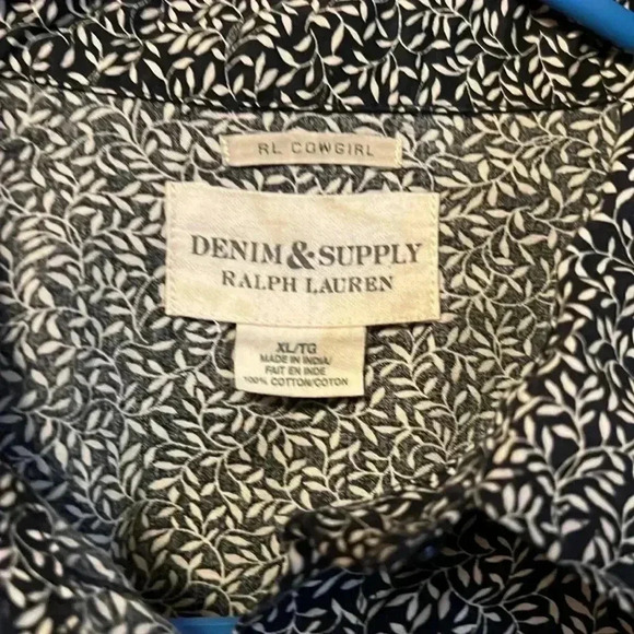 Ralph Lauren Denim & Supply RL Cow Girl LS XL - Picture 2 of 3